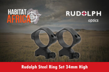Rudolph Steel Ring Set 34mm High