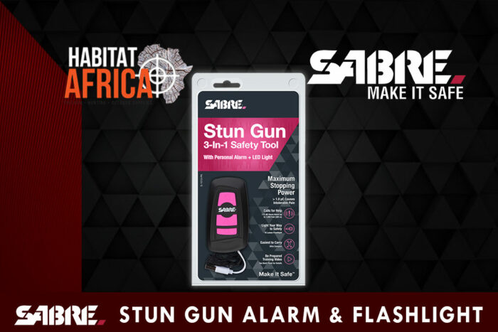 Sabre-Stun-Gun-with-Alarm-and-Flashlight-Pink-Habitat-Africa-1