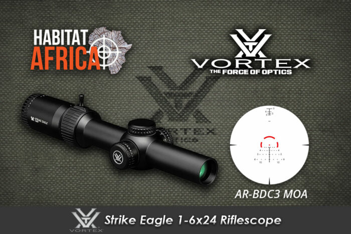 Vortex-Strike-Eagle-1-6x24-Riflescope-AR-BDC3-MOA-Reticle-Habitat-Africa
