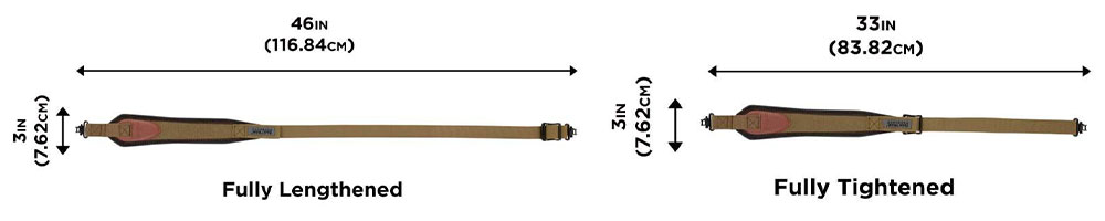 Allen-Heritage-Sling-with-Canvas-&-Leather-Lenght