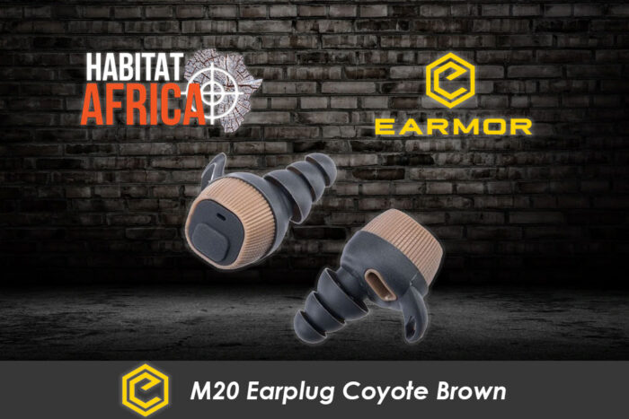Earmor-M20-Earplug-Coyote-Brown-Habitat-Africa-1