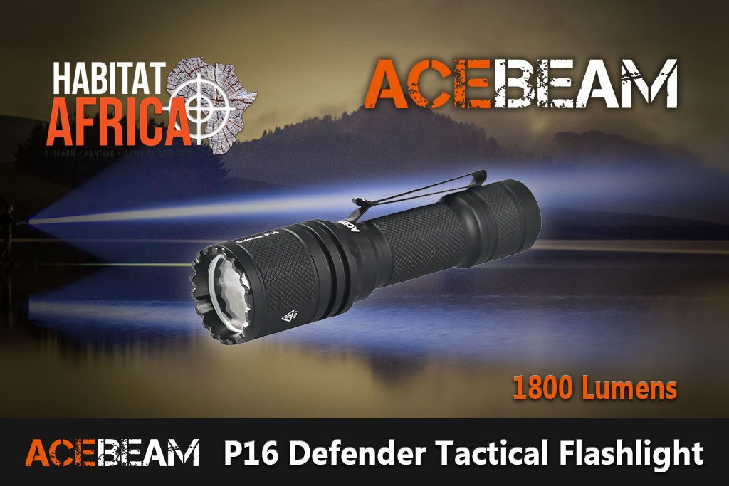 Acebeam-P16-Defender-Tactical-Flashlight-Habitat-Africa