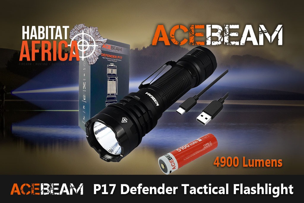 Acebeam-P17-Defender-Tactical-Flashlight-Habitat-Africa