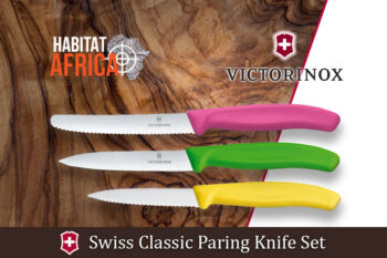Victorinox Swiss Classic Paring Knife Set Pink/Green/Yellow