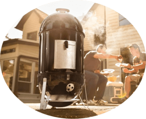 Weber SMOKEY MOUTAIN 57cm Charcoal Cooker PNG