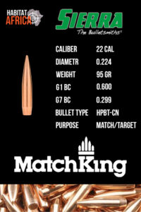 Sierra-MatchKing-22-Cal-.224-95gr-HPBT-CN-Bullet-Info-New