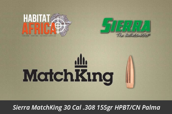 Sierra-MatchKing-30-Cal-.308-155gr-HPBT-CN-Palma-Bullet-Habitat-Africa