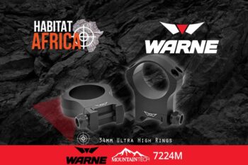 Warne Mountain Tech 7224M 34mm Ultra High Rings