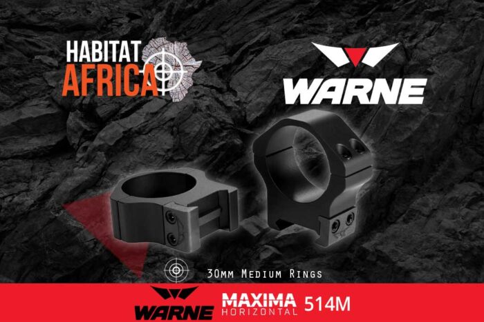 Warne-Maxima-Horizontal-514M-30mm-Medium-Rings-Habitat-Africa