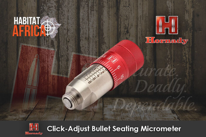 Hornady-Click‑Adjust-Bullet-Seating-Micrometer-Habitat-Africa