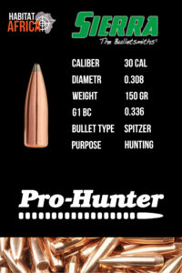Sierra-Pro-Hunter-30-Cal-.308-150gr-SPT-Bullet-Info-Habitat-Africa