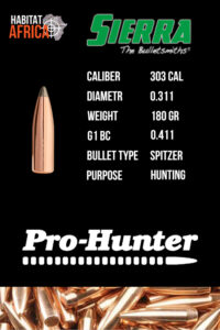 Sierra-Pro-Hunter-303-Cal-.311-180gr-SPT-Bullet-Info-Habitat-Africa