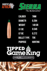 Sierra-Tipped-GameKing-7mm-.284-140gr-Bullet-Info-Habitat-Africa-1