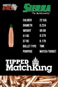 Sierra-Tipped-MatchKing-22-Cal-.224-69gr-Bullet-Info-Habitat-Africa
