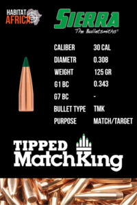 Sierra-Tipped-MatchKing-30-Cal-.308-125gr-Bullet-Info-Habitat-Africa
