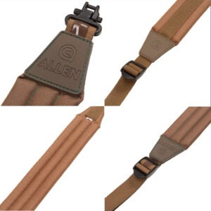 Allen-Standard-Padded-Sling-with-Swivels-Tan-Features