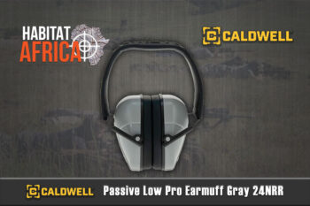 Caldwell-Passive-Low-Pro-Earmuff-Gray-24NRR-Habitat-Africa-2