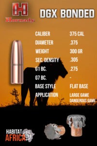 Hornady-DGX-Bonded-375-Cal-.375-300gr-Bullet-Info-Habitat-Africa