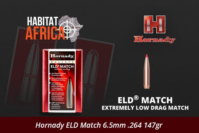 Hornady-ELD-Match-6.5mm-.264-147gr-Bullet-Habitat-Africa