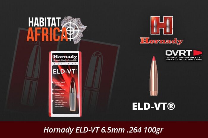 Hornady-ELD-VT-6.5mm-.264-100gr-Bullet-Habitat-Africa