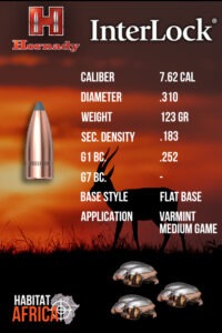 Hornady-InterLock-7.62-Cal-.310-123gr-SP-Bullet-Info-Habitat-Africa