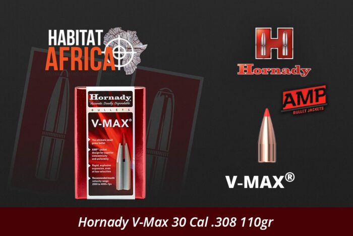 Hornady-V-Max-30-Cal-.308-110gr-Bullet-Habitat-Africa