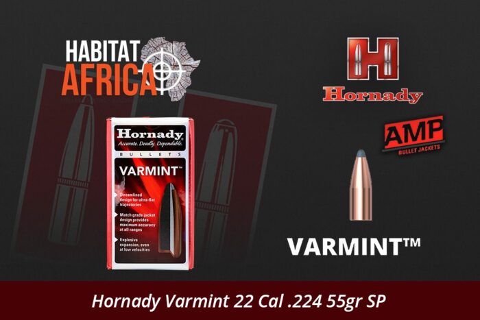 Hornady-Varmint-22-Cal-.224-55gr-SP-Bullet-Habitat-Africa