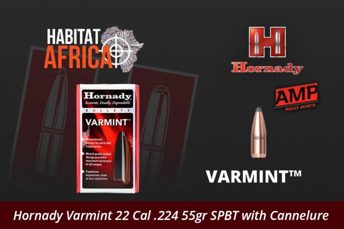 Hornady-Varmint-22-Cal-.224-55gr-SPBT-W-C-Bullet-Habitat-Africa