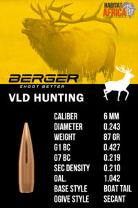Berger-VLD-Hunting-6mm-.243-87gr-Bullet-Info-Habitat-Africa-1