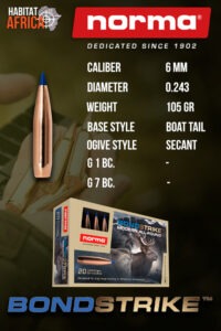 Norma-Bondstrike-6mm-.243-105gr-Bullet-Info-Habitat-Africa
