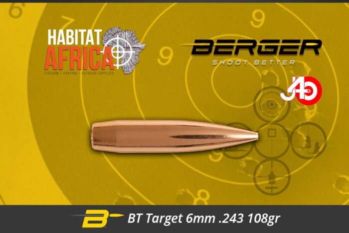 Berger-BT-Target-6mm-.243-108gr-Bullet-Habitat-Africa