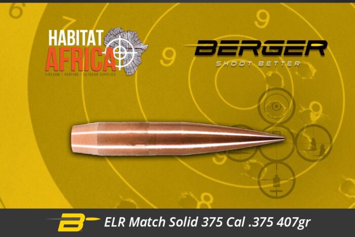 Berger-ELR-Match-Solid-375-Cal-.375-407gr-Bullet-Habitat-Africa
