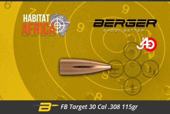 Berger-FB-Target-30-Cal-.308-115gr-Bullet-Habitat-Africa