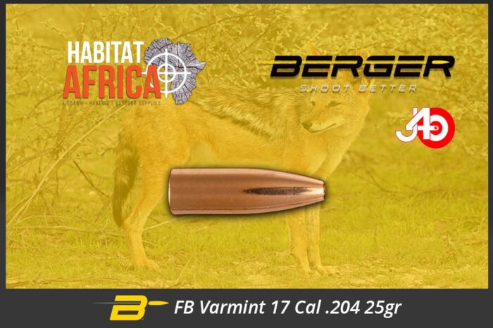 Berger-FB-Varmint-17-Cal-.172-25gr-Bullet-Habitat-Africa