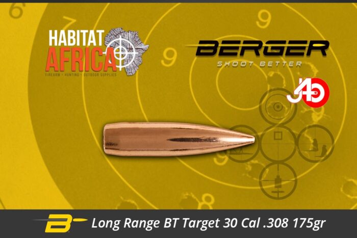 Berger-Long-Range-BT-Target-30-Cal-.308-175gr-Bullet-Habitat-Africa