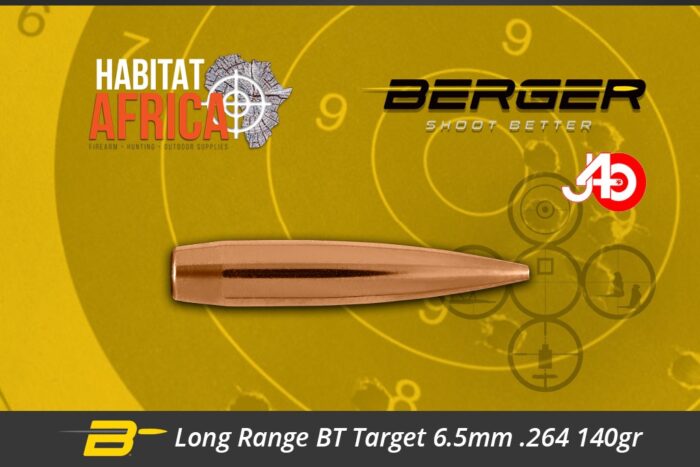 Berger-Long-Range-BT-Target-6.5mm-.264-140gr-Bullet-Habitat-Africa