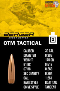 Berger-OTM-Tactical-30-Cal-.308-175gr-Bullet-Info-Habitat-Africa
