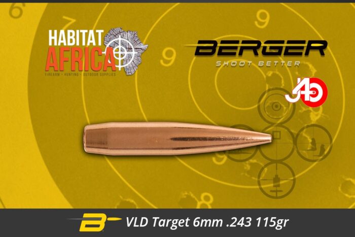 Berger-VLD-Target-6mm-.243-115gr-Bullet-Habitat-Africa