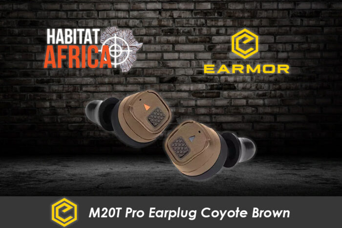 Earmor-M20T-Pro-Earplug-Coyote-Tan-Habitat-Africa-1