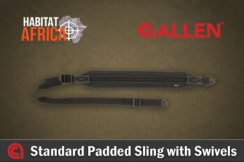 Allen Standard Padded Sling with Swivels Black