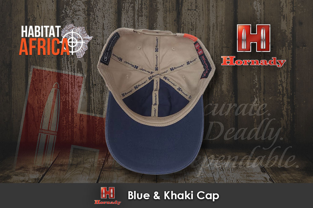 Hornady Blue & Khaki Trucker Cap Habitat Africa