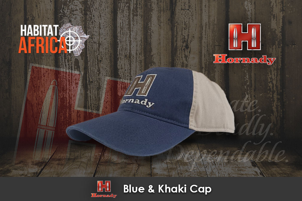 Hornady Blue & Khaki Trucker Cap Habitat Africa