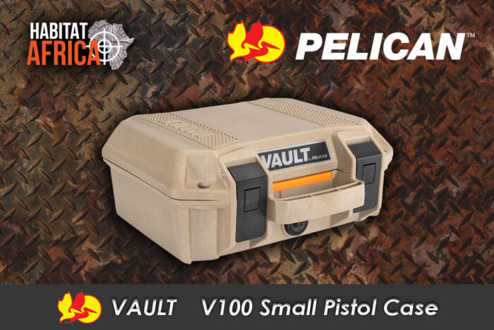 Pelican-V100-Vault-Small-Pistol-Case-Tan-Habitat-Africa-1