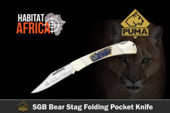 Puma SGB Bear Stag Folding Knife
