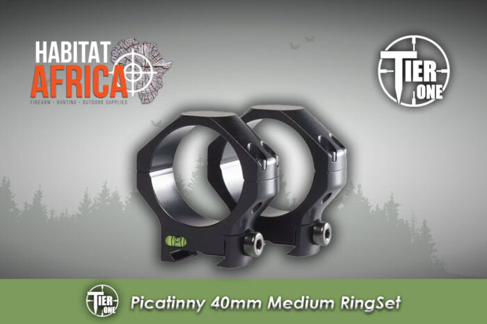Tier-One-Picatinny-40mm-Medium-RingSet-Habitat-Africa