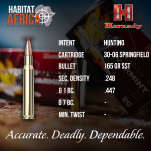 Hornady-30-06-Springfield-165-grain-SST-Ammunition-Info-Habitat-Africa
