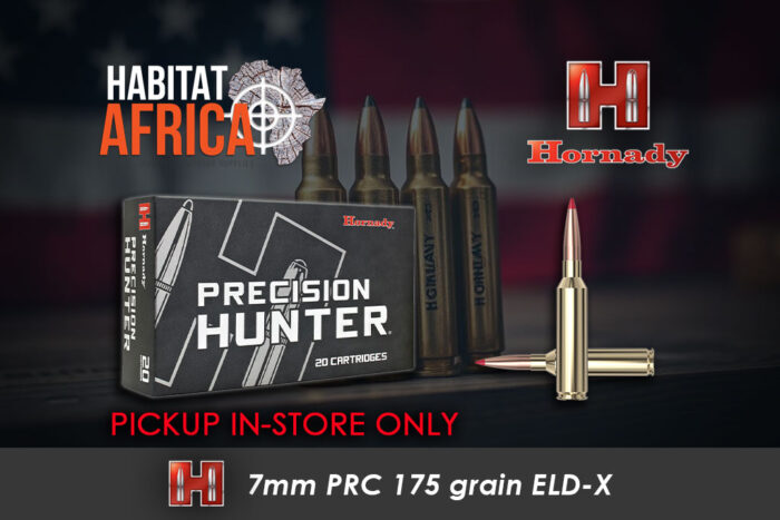 Hornady-7mm-PRC-175-grain-ELD-X-Ammunition-Habitat-Africa