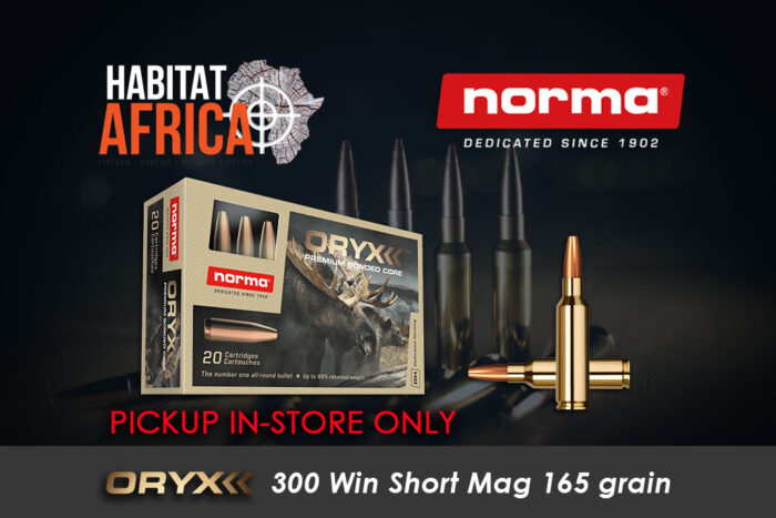 Norma-Oryx-300-Win-Short-Mag-165-grain-Ammunition-Habitat-Africa