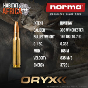 Norma-Oryx-308-Winchester-165-grain-Ammunition-Info-Habitat-Africa