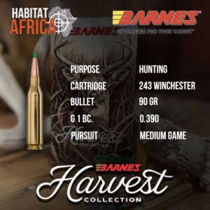 Barnes-Harvest-243-Winchester-90-grain-Ammunition-Info-Habitat-Africa